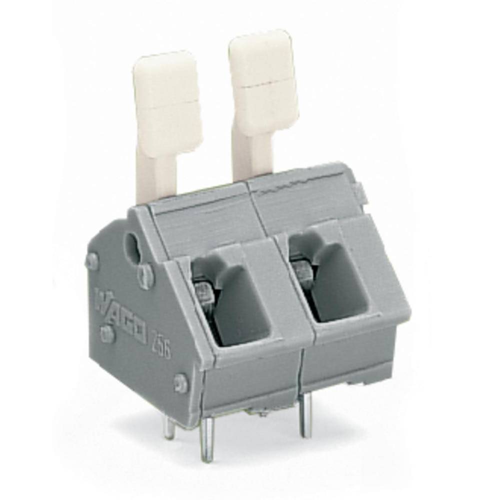 WAGO 256-502/333-000 Veerkrachtklemblok 2.50 mm² Aantal polen 2 Grijs 280 stuk(s)