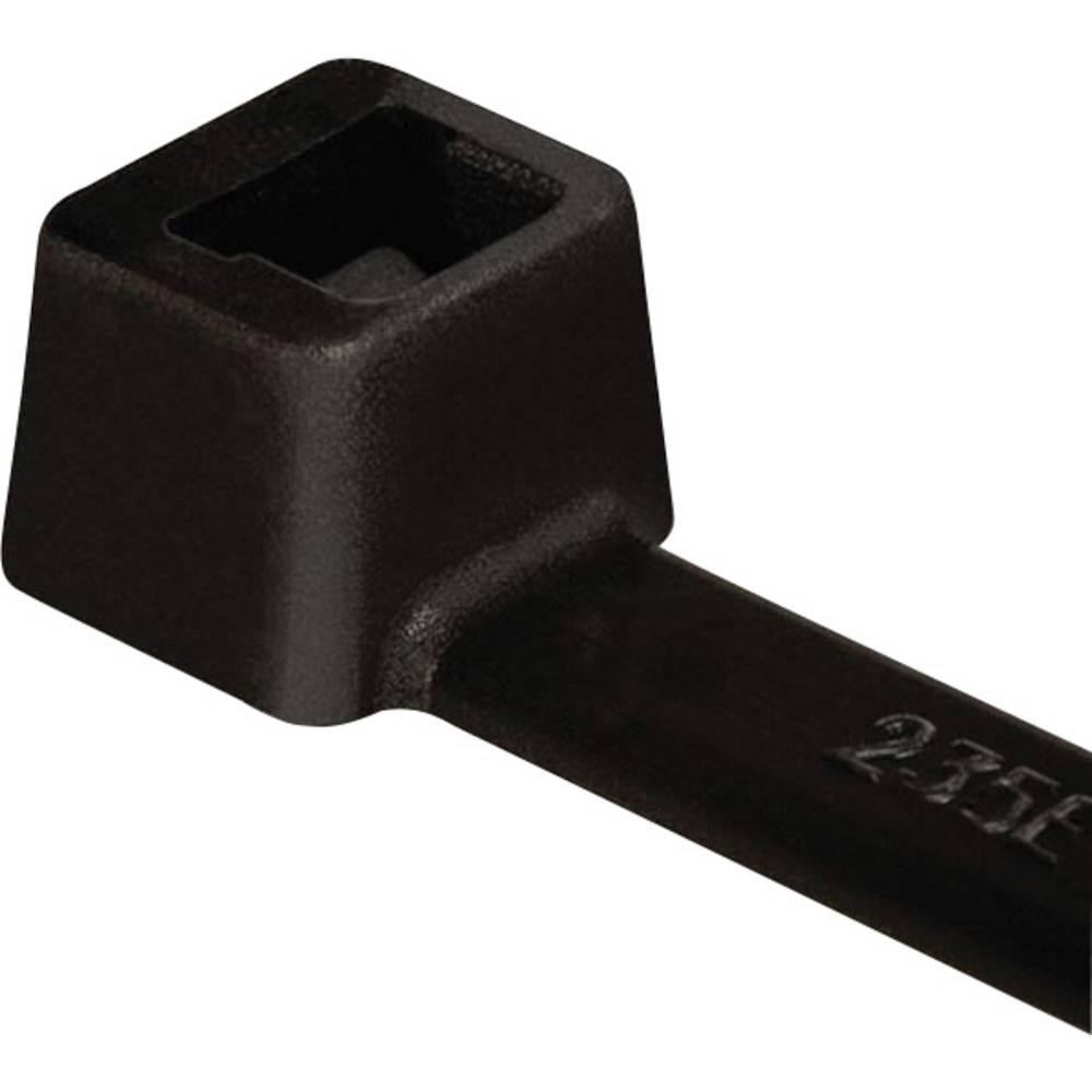 HellermannTyton 111-12050 T120R-HS-BK-C1 Kabelbinder 390 mm 7.60 mm Zwart Weerbestendig 100 stuk(s)