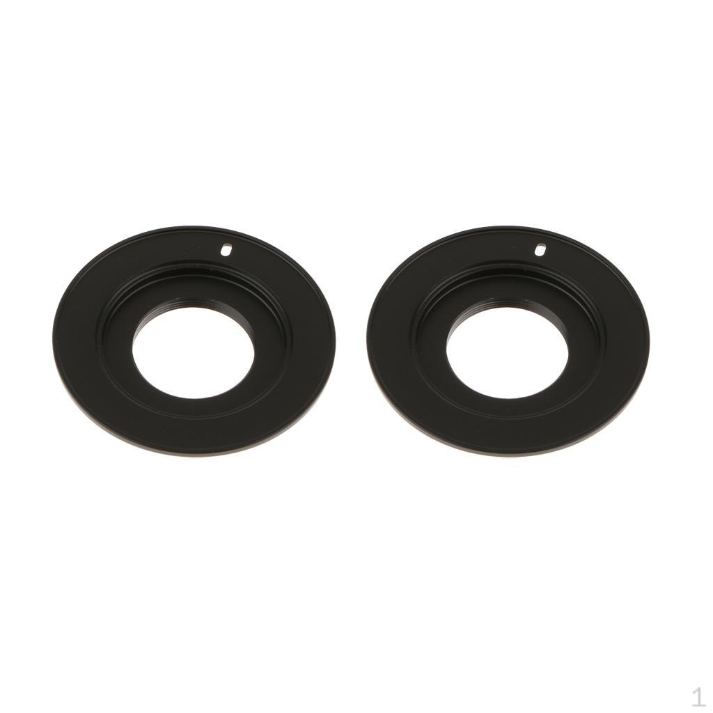 Colorful summer 2 pieces Lens Mount Adapter for C-Mount to E-P Micro /3 Camera