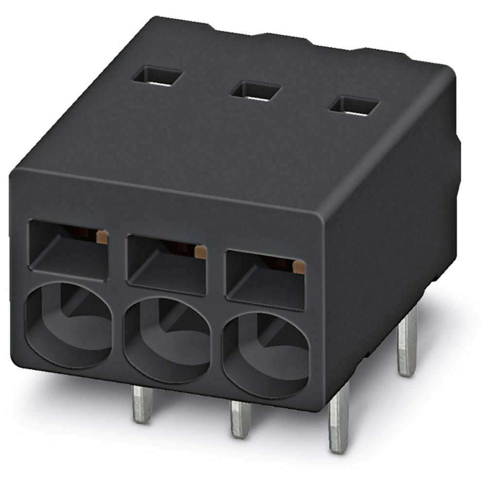 Phoenix Contact 1770898 Veerkrachtklemblok 0.50 mm² Aantal polen 3 Zwart 530 stuk(s)