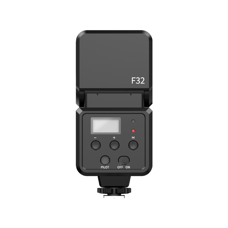 Ulanzi F32 Camera Flitser met diffusor en ingebouwde accu