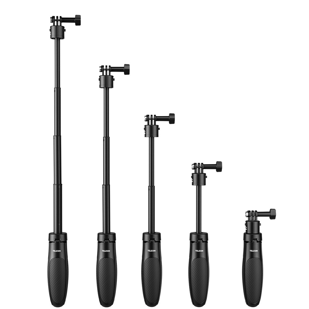 Telesin Mini Quick Release Selfiestick Statief voor GoPro