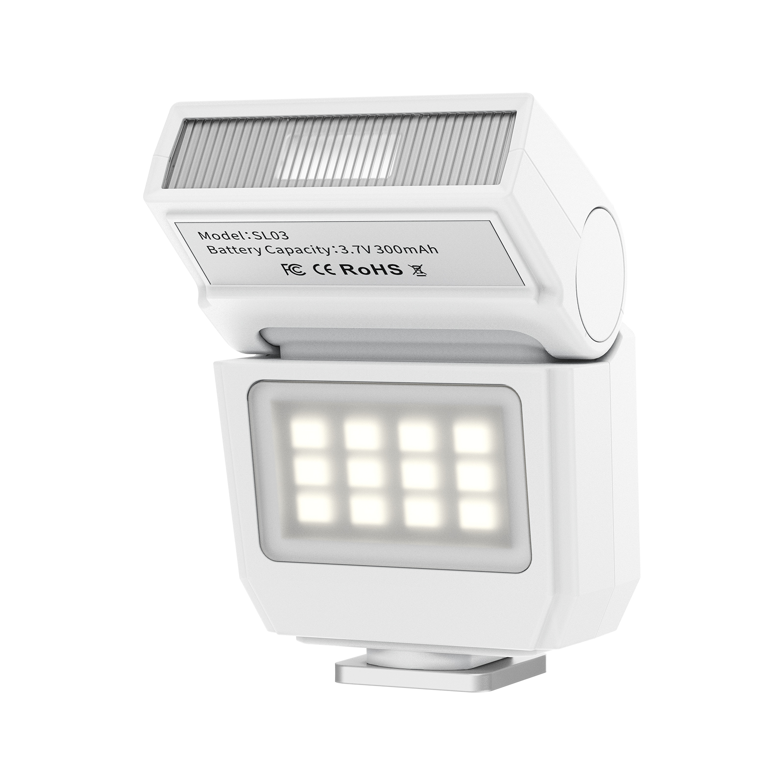 Ulanzi SL03 Spark Lite Camera Flash Light - Wit