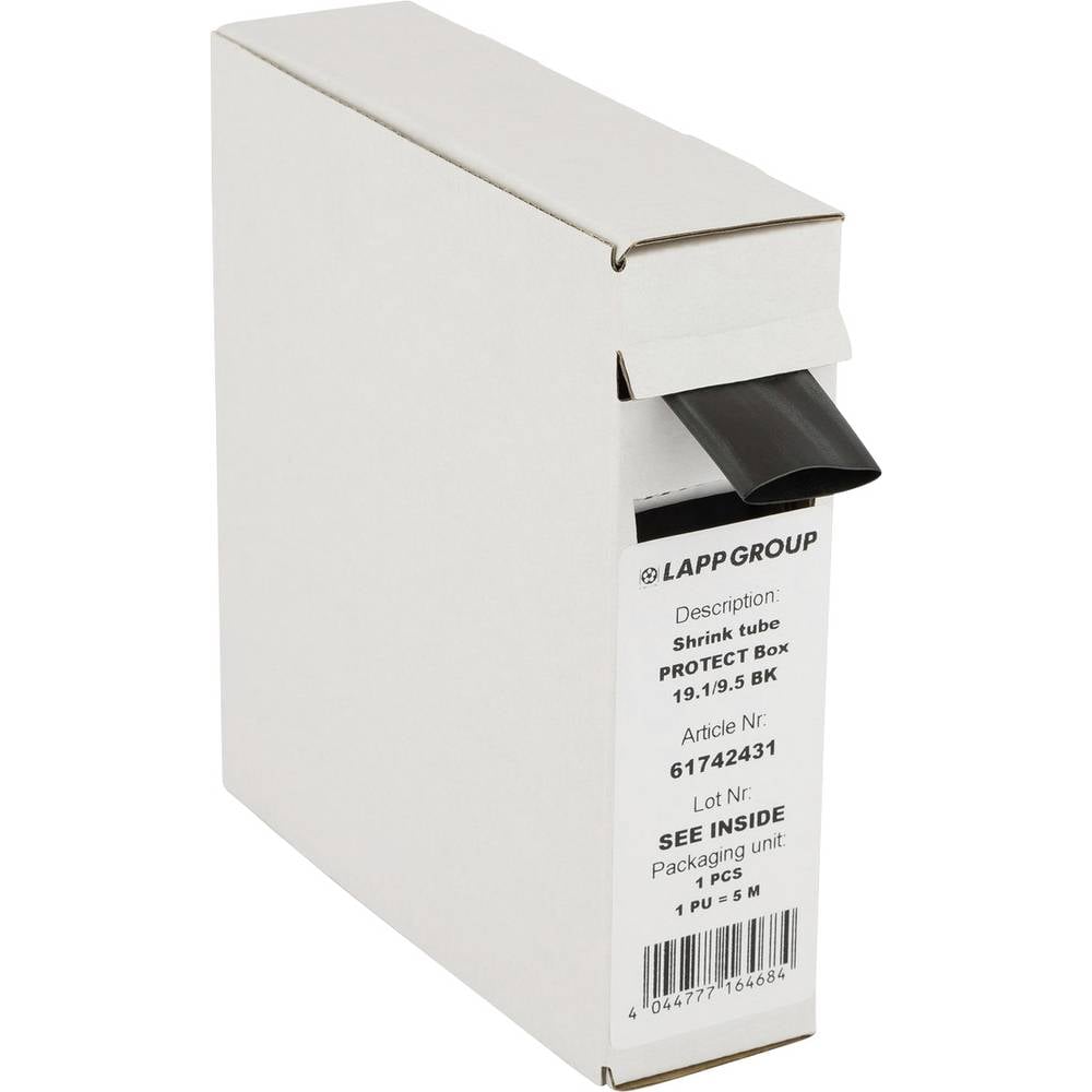 LAPP 61742504 Krimpkous Zwart 9.5 mm 4.7 mm Krimpverhouding:2:1 150 m