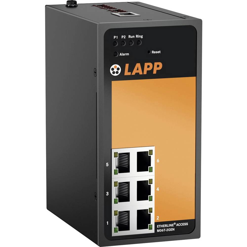 LAPP ETHERLINE ACCESS M06T-2GEN Industrial Ethernet Switch