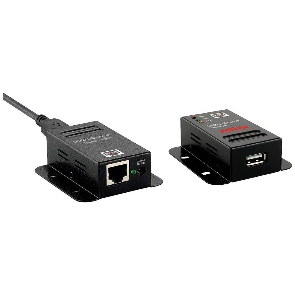 Roline USB 2.0 verlenging via RJ45, 1x USB, max. 50m