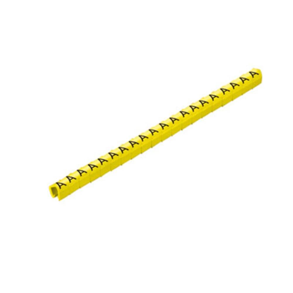 Weidmüller CLI O 10-3 GE/SW I MP Markeerclip Opdruk I Buitendiameter 2 tot 3 mm 0648001653