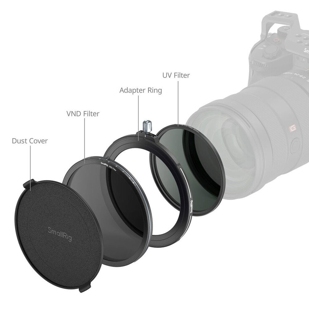SmallRig 4781 82mm UV & VND Filter Kit