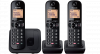 Panasonic KX-TGC253NLB Dect Telefoon - Trio Set Zwart