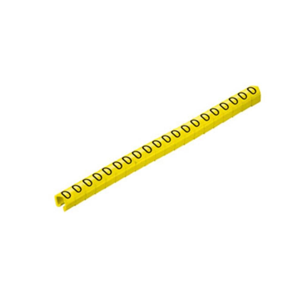 Weidmüller CLI O 20-3 GE/SW 2 MP Markeerclip Opdruk 2 Buitendiameter 3 tot 4 mm 0648101508