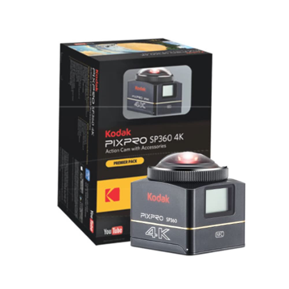 Omi Japan Products Kodak PIXPRO SP360 4K Premier Pack VR-camera van Kodak