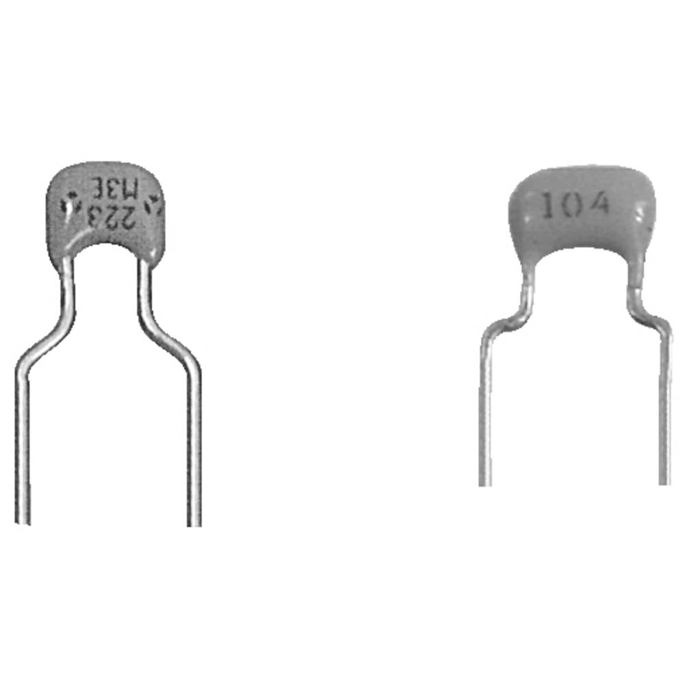 Kemet Keramische condensator (l x b x h) 5.1 x 3.2 x 6.6 mm 1 stuk(s)