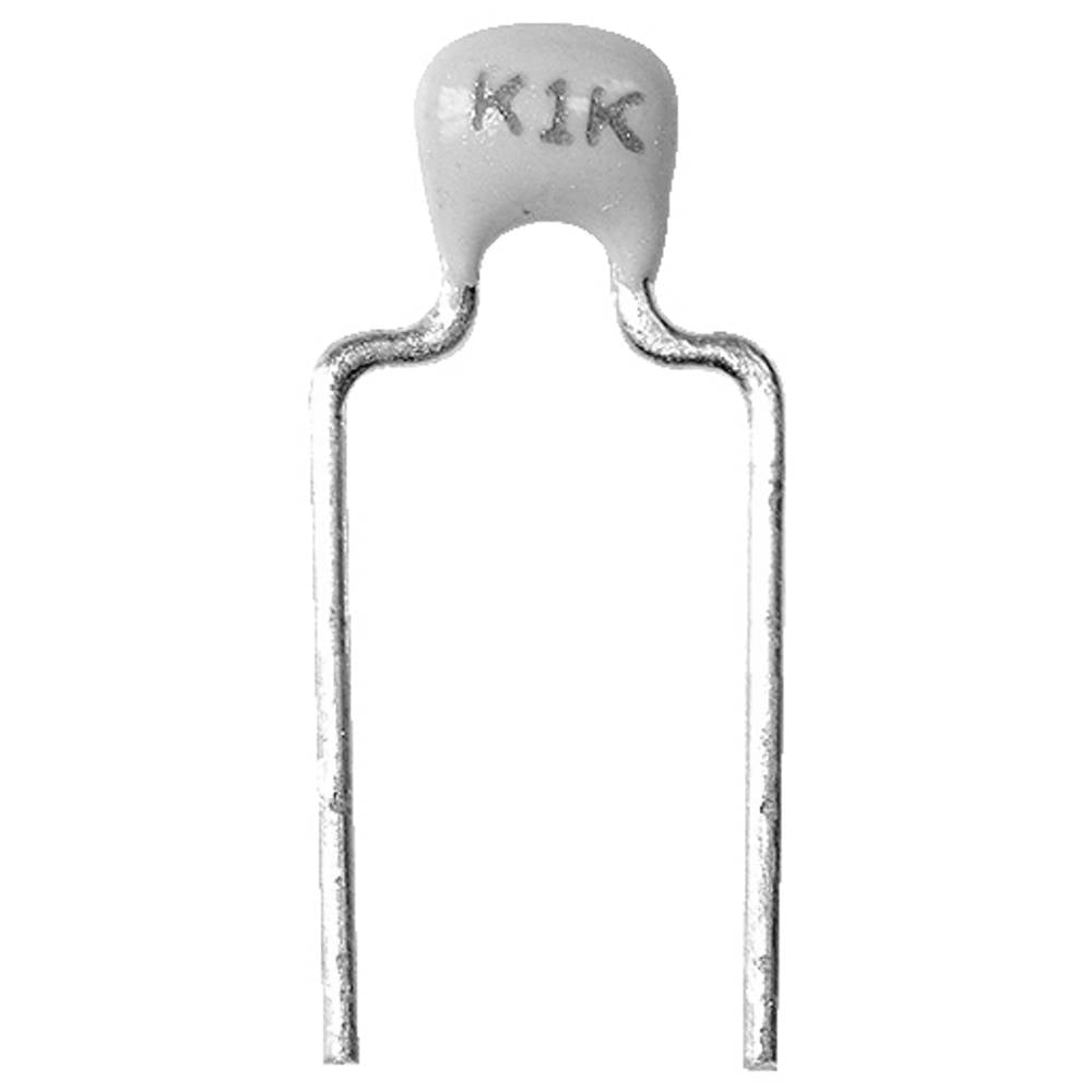 Kemet Keramische condensator (l x b x h) 3.8 x 4.1 x 9.1 mm 1 stuk(s)