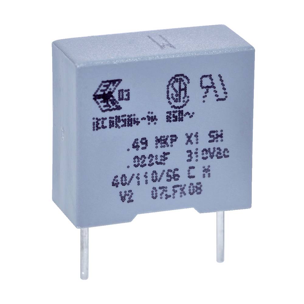 Kemet MKT-foliecondensator (l x b x h) 26.5 x 8.5 x 17.0 mm 1 stuk(s)