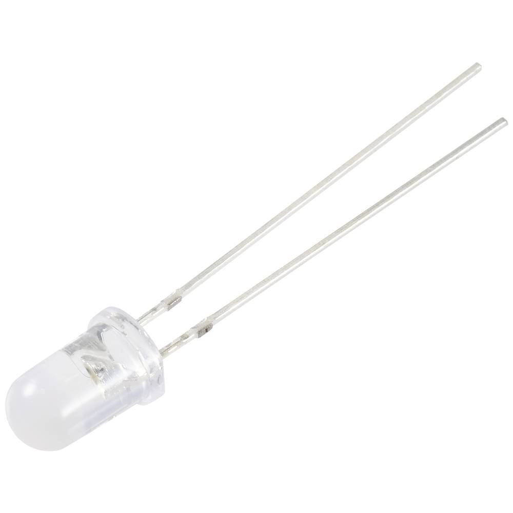 TRU COMPONENTS Bedrade LED Geel Rond 5 mm 3000 mcd 100 ° 20 mA 2.1 V