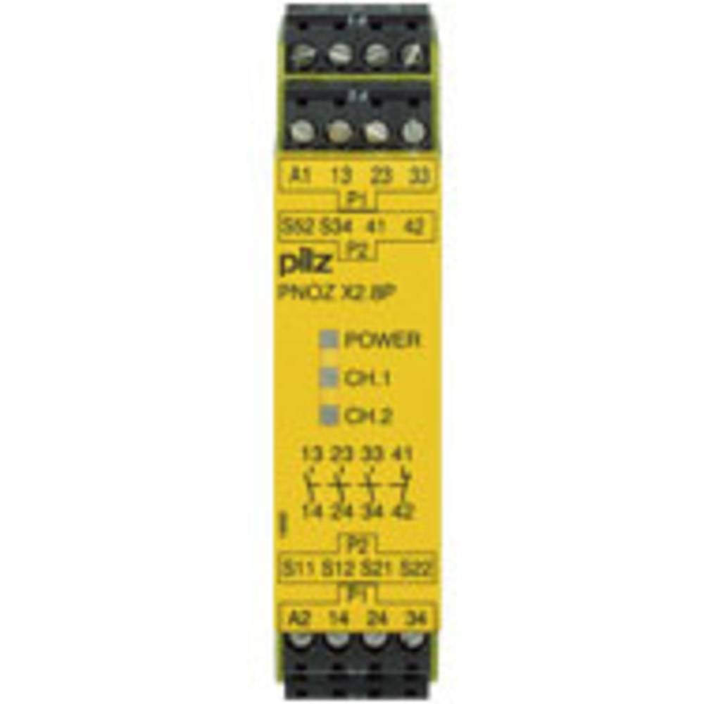 PILZ PNOZ X2.8P 24VACDC 3n/o 1n/c Veiligheidsschakelapparaat 3x NO, 1x NC (b x h x d) 22.5 x 94 x 121 mm 1 stuk(s)