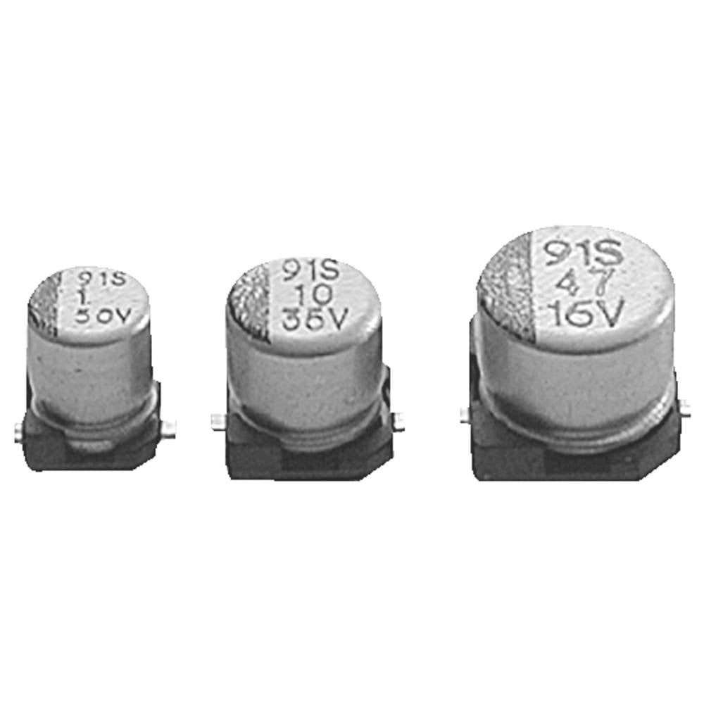 KJ Electronics Elektrolytische condensator (Ø x h) 4 mm x 5.4 mm 1 stuk(s)