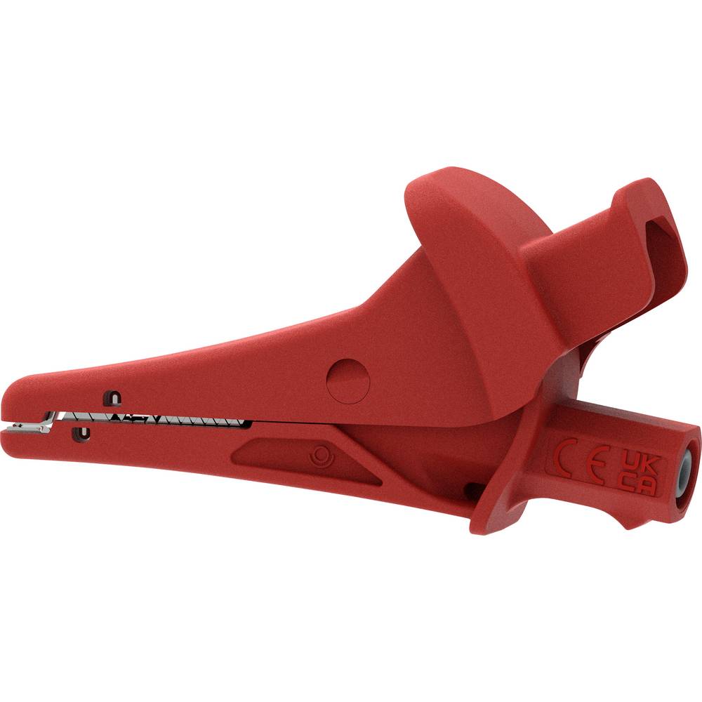 Electro PJP 5104-IEC-CD1-R Krokodillenklem Rood Klembereik (max.): 25 mm Lengte: 91 mm 1 stuk(s)
