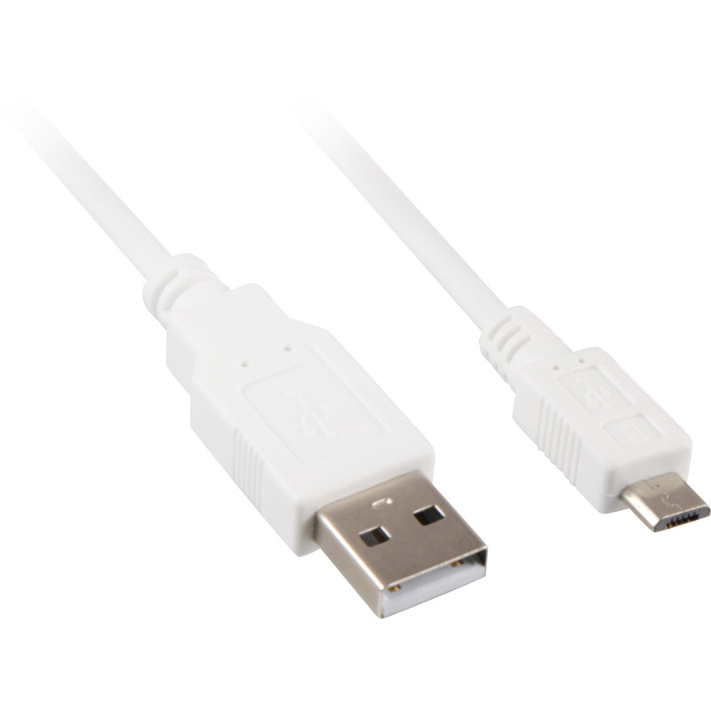 Sharkoon USB 2.0 Kabel, USB-A > Micro USB-B Kabel