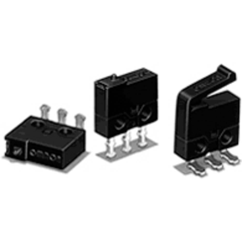 Omron D2MQ-1L Microschakelaar 30 V/DC 0.5 A 1x aan/(aan) 1 stuk(s) Bag