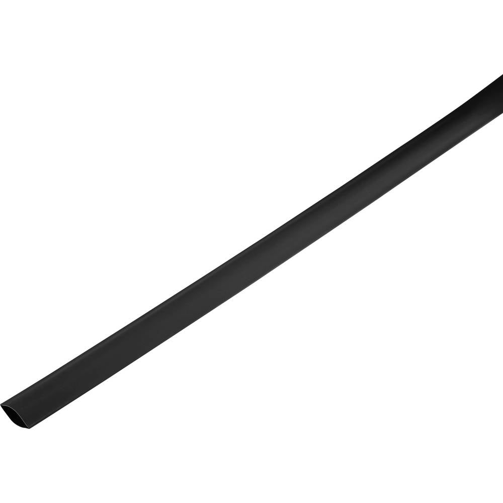 1225422 Krimpkous zonder lijm Zwart 21 mm 10 mm Krimpverhouding:2:1 per meter