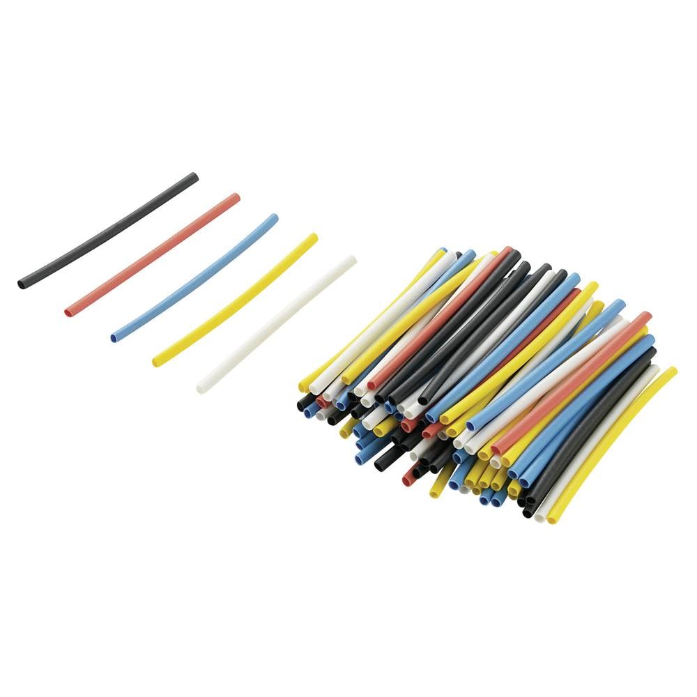 Conrad Components 542365 Krimpkous assortiment Bont 1.20 mm 0.60 mm Krimpverhouding:2:1 125 stuk(s)