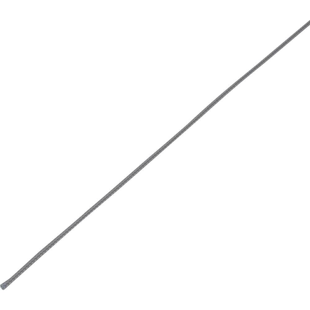 Conrad Components 1243870 CBBOX0409-GY Gevlochten slang Grijs PET 4 tot 8 mm 10 m
