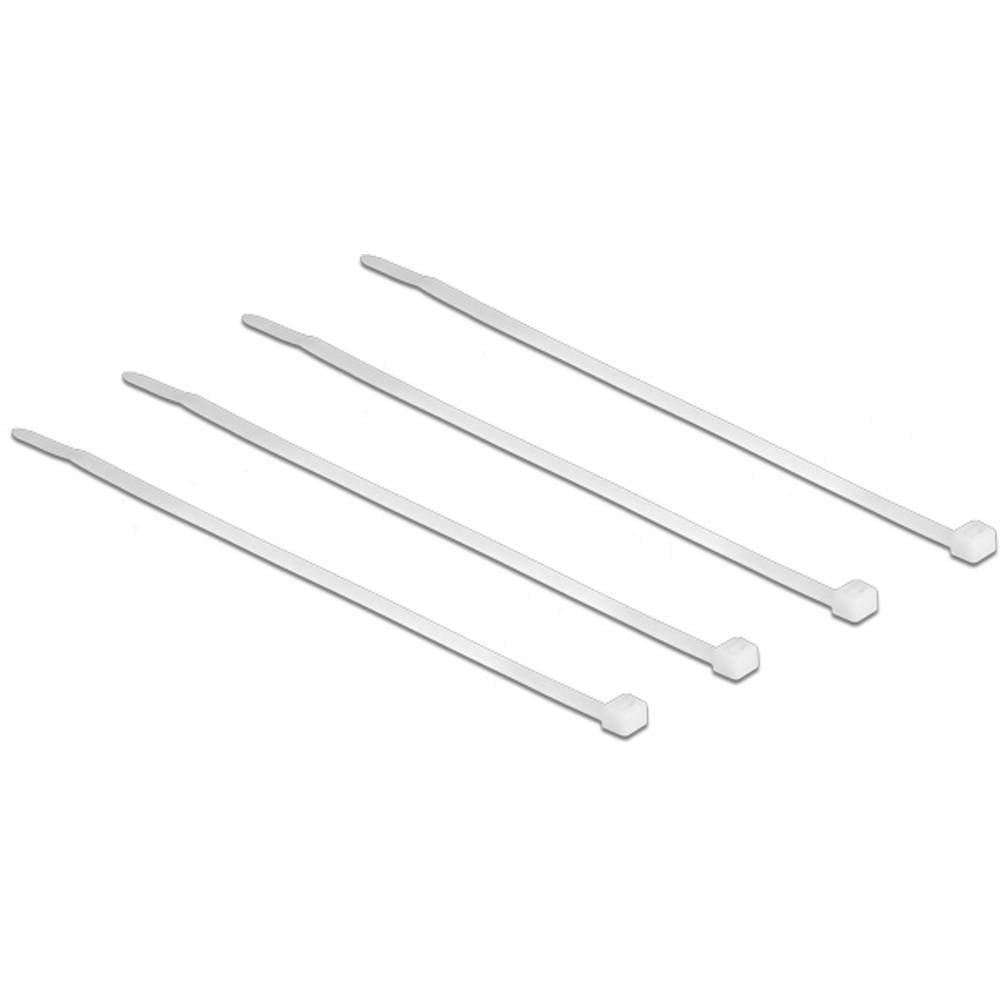 Delock 18605 Kabelbinder Transparant 100 stuk(s)