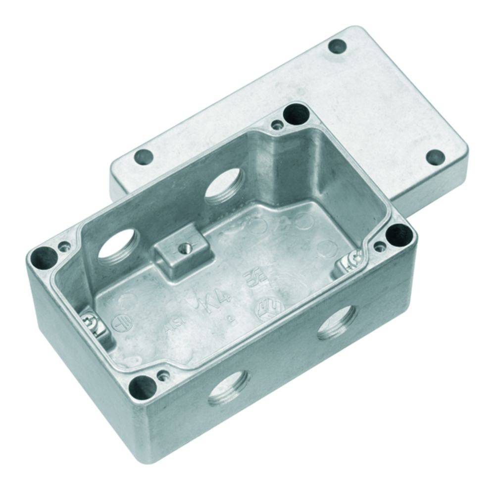 Weidmüller KLIPPON K4 2M20AB CSS Installatiebehuizing Aluminium Natuur 1 stuk(s)
