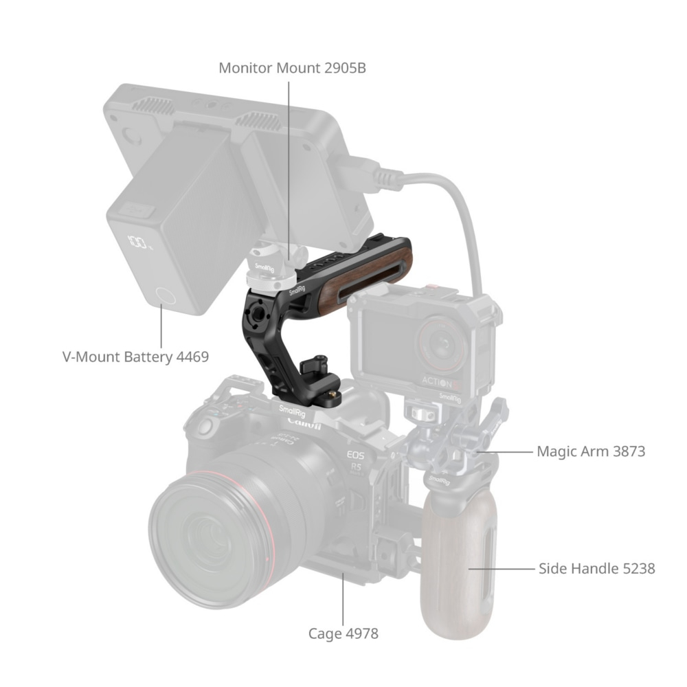 SmallRig 5251 Top Handle With Nato Clamp