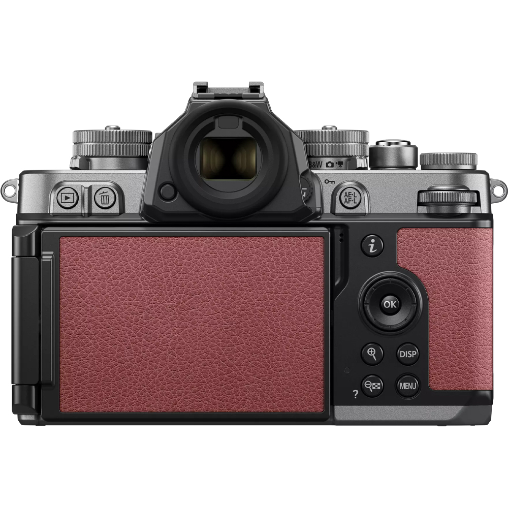Nikon Z f Silver Body Mauve Pink