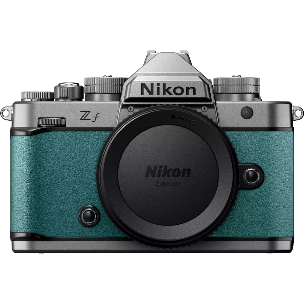 Nikon Z F Silver + 40mm SE Teal Blue