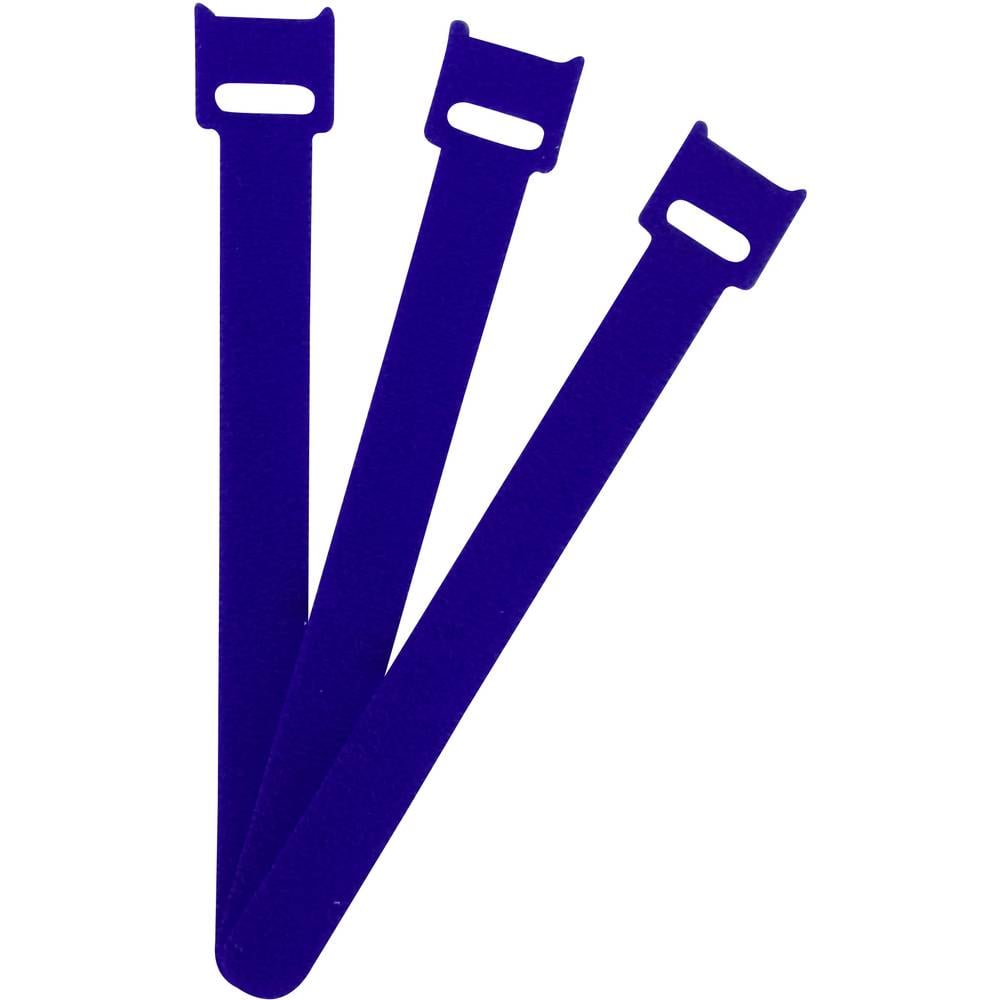 FASTECH Klittenband kabelbinder Om te bundelen Haak- en lusdeel (l x b) 150 mm x 13 mm Blauw 100 stuk(s)