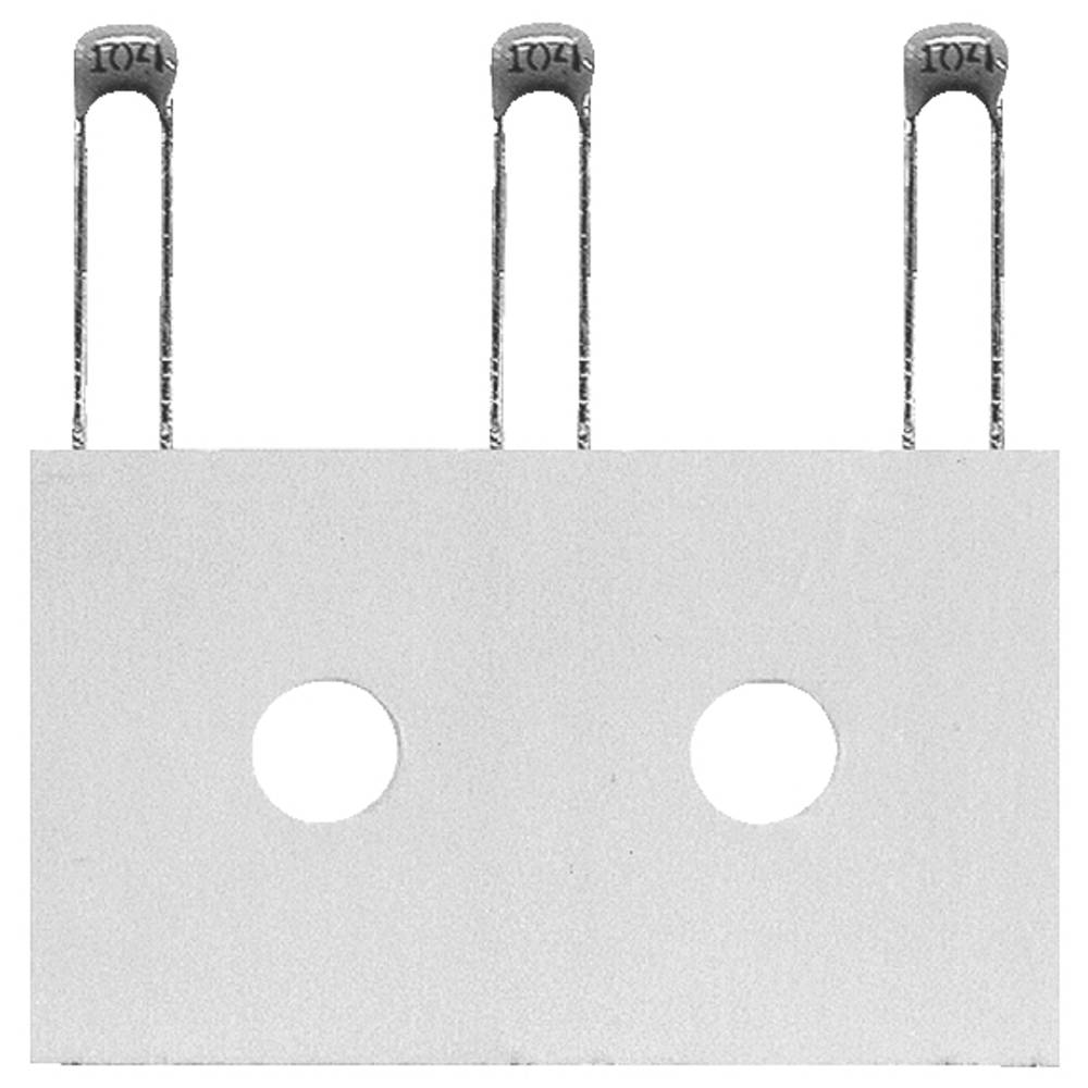 Kemet Keramische condensator (l x b x h) 5.0 x 3.1 x 6.5 mm 100 stuk(s)