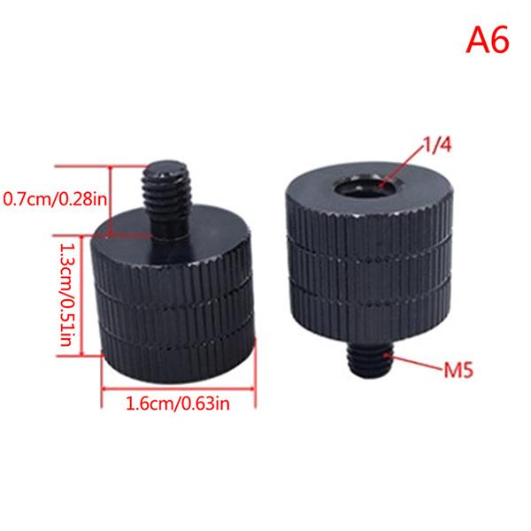 Fragrance Court 1/4 naar M4 M5 M6 M8 M10 schroef mannelijk naar vrouwelijk draad schroefmontage converter adapter
