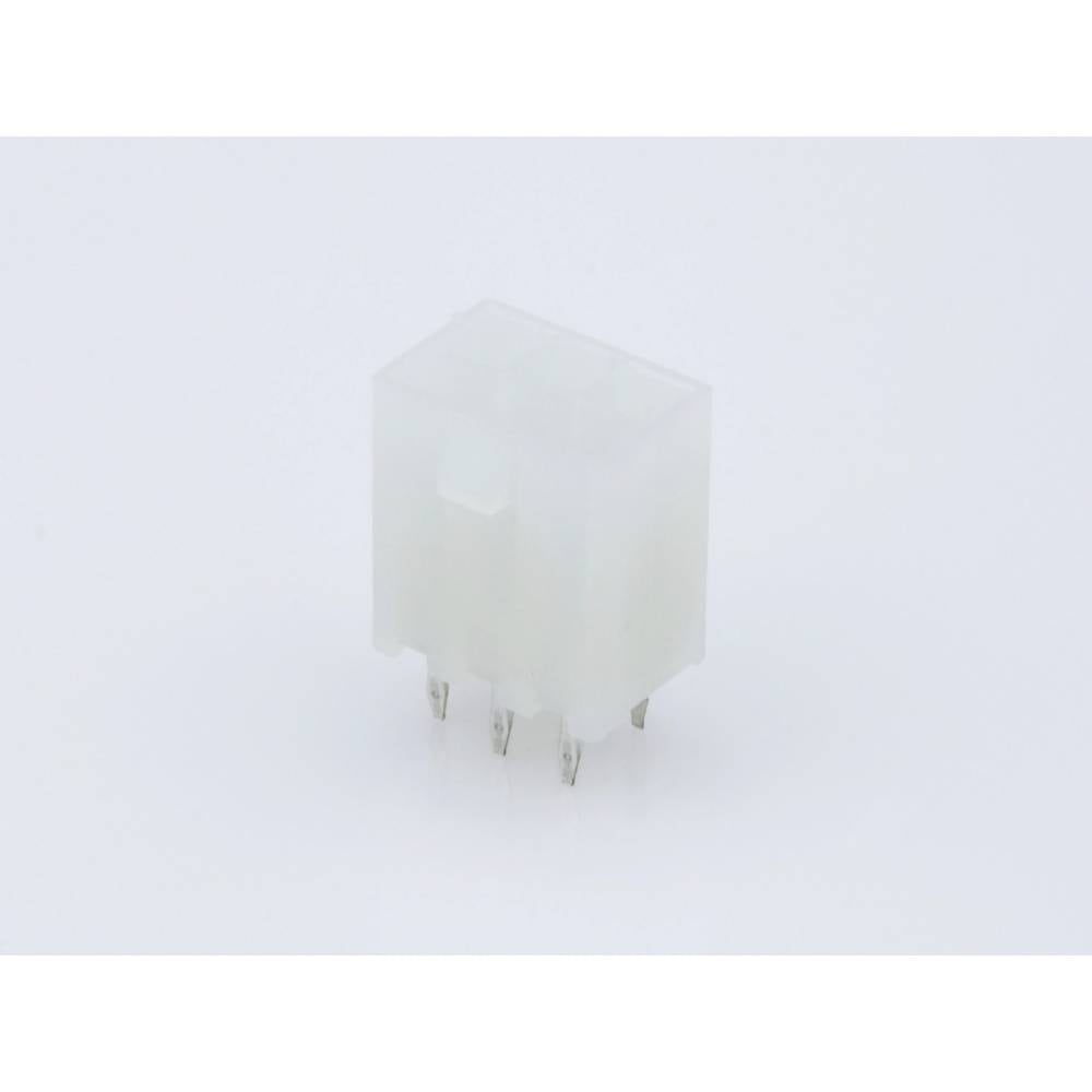 Molex 39293066 Female header, inbouw (standaard) Totaal aantal polen: 6 Rastermaat: 4.2 mm Inhoud: 1 stuk(s) Bag