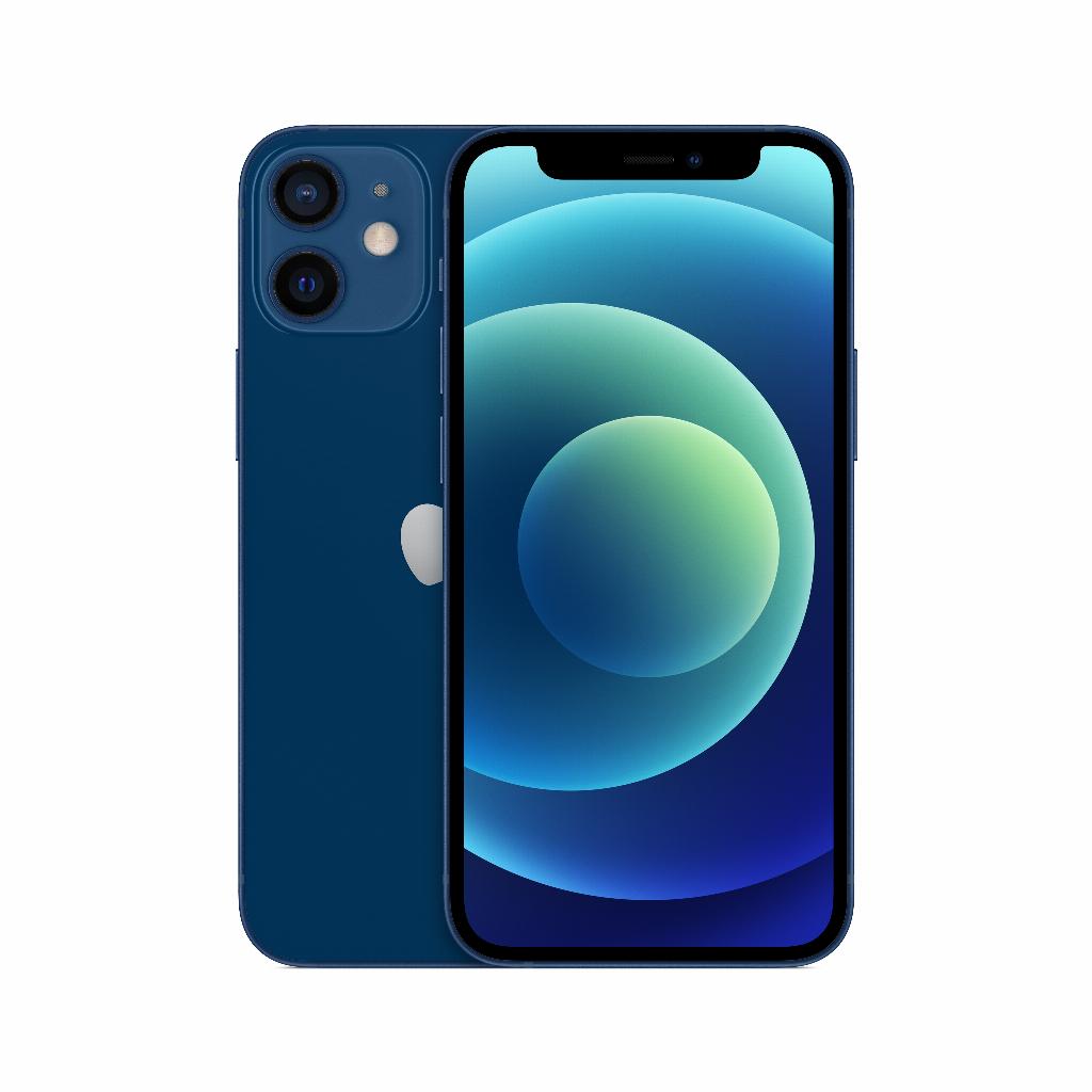 Refurbished iPhone 12 Mini 128 GB Blauw Als nieuw + Nieuwe batterij