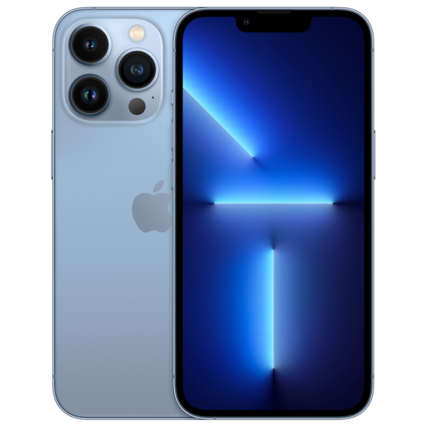 Refurbished iPhone 13 Pro 128 GB Blauw Als nieuw + Nieuwe batterij