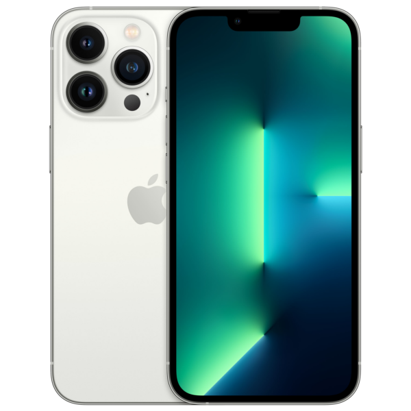 Refurbished iPhone 13 Pro 256 GB Zilver Als nieuw + Nieuwe batterij