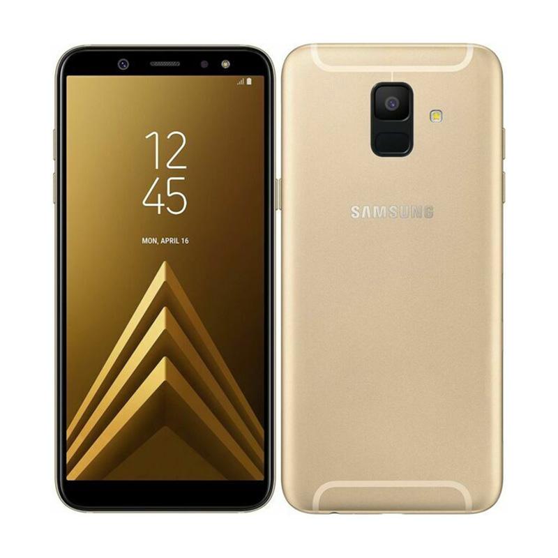 Samsung Gerenoveerde  Galaxy A6 (2018) A600F 16 MP 5,6 '' 3 GB RAM 32 GB ROM mobiele telefoon Simple Set goud