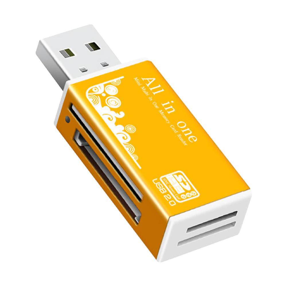 Electronic Tools SM-PE Memory 2 Micro-SD/TF/CT/MS/SDHC/MMC USB Multifunctionele Reader Kaartadapter