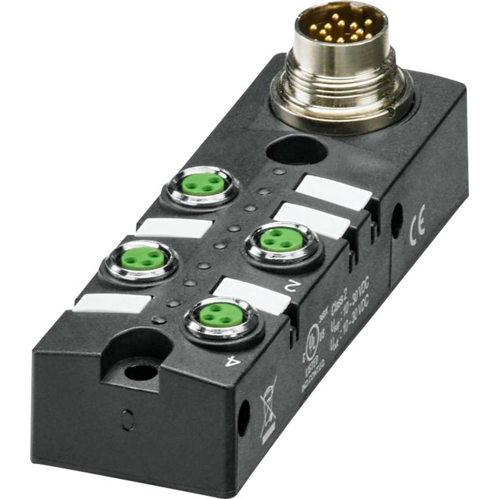 Phoenix Contact SACB- 4/3-L-M16-M8 HD 1197406 Sensor/actuator box M8-verdeler met metalen schroefdraad 1 stuk(s)