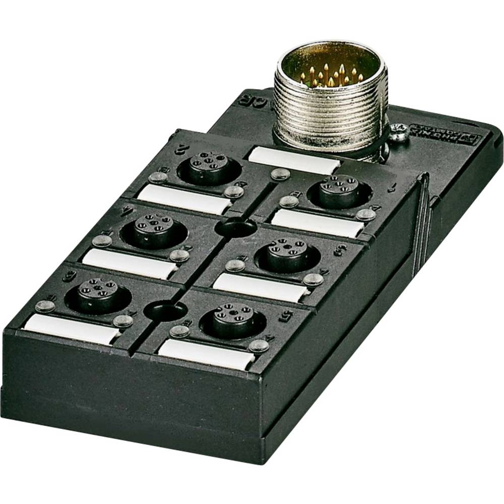 Phoenix Contact SACB-6/12-M23 1692828 Sensor/actuator box M12-verdeler met kunststof schroefdraad 1 stuk(s)