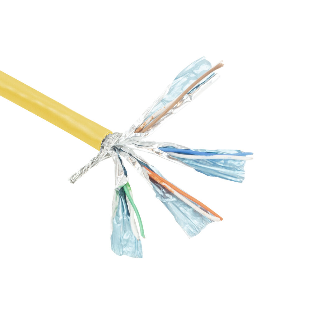 ACT FP658B CAT6 S/FTP PVC Patchkabel Soepel Geel - 305 meter