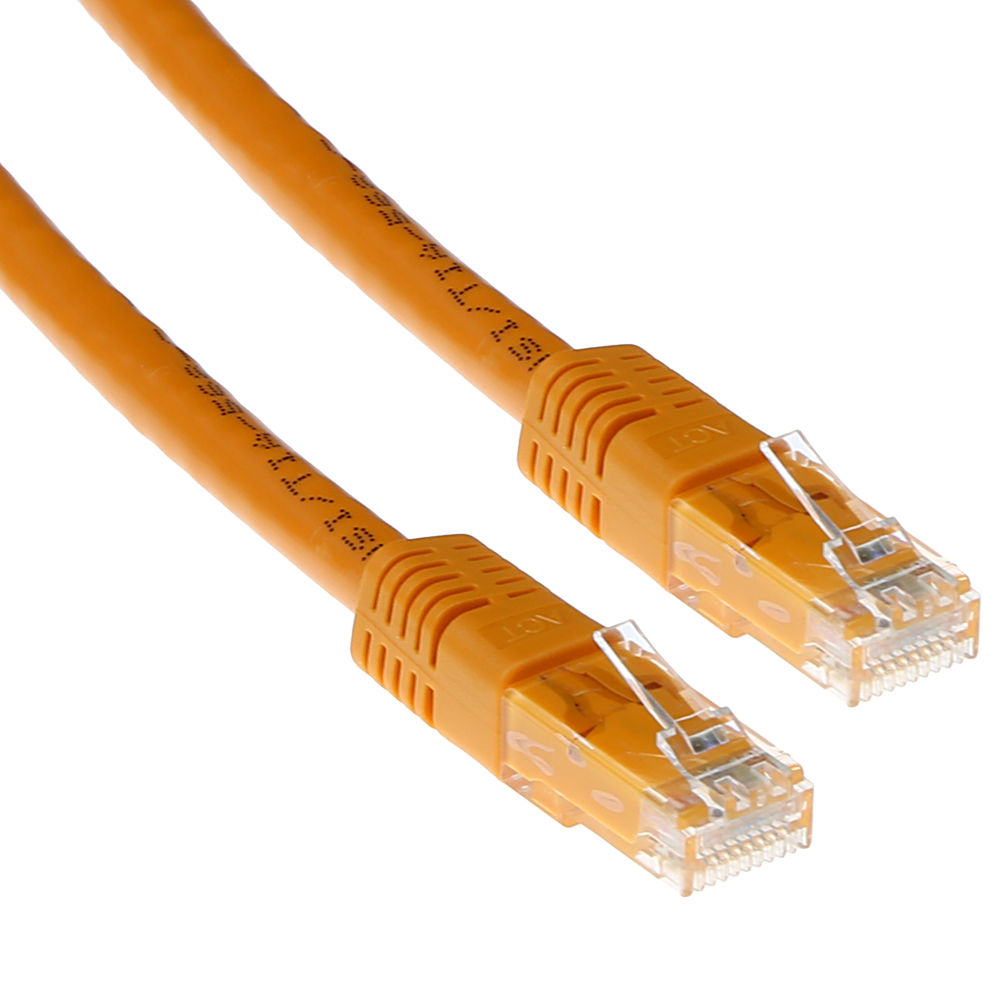 ACT IB4305 U/UTP CAT6A Patchkabel Oranje - 5 meter