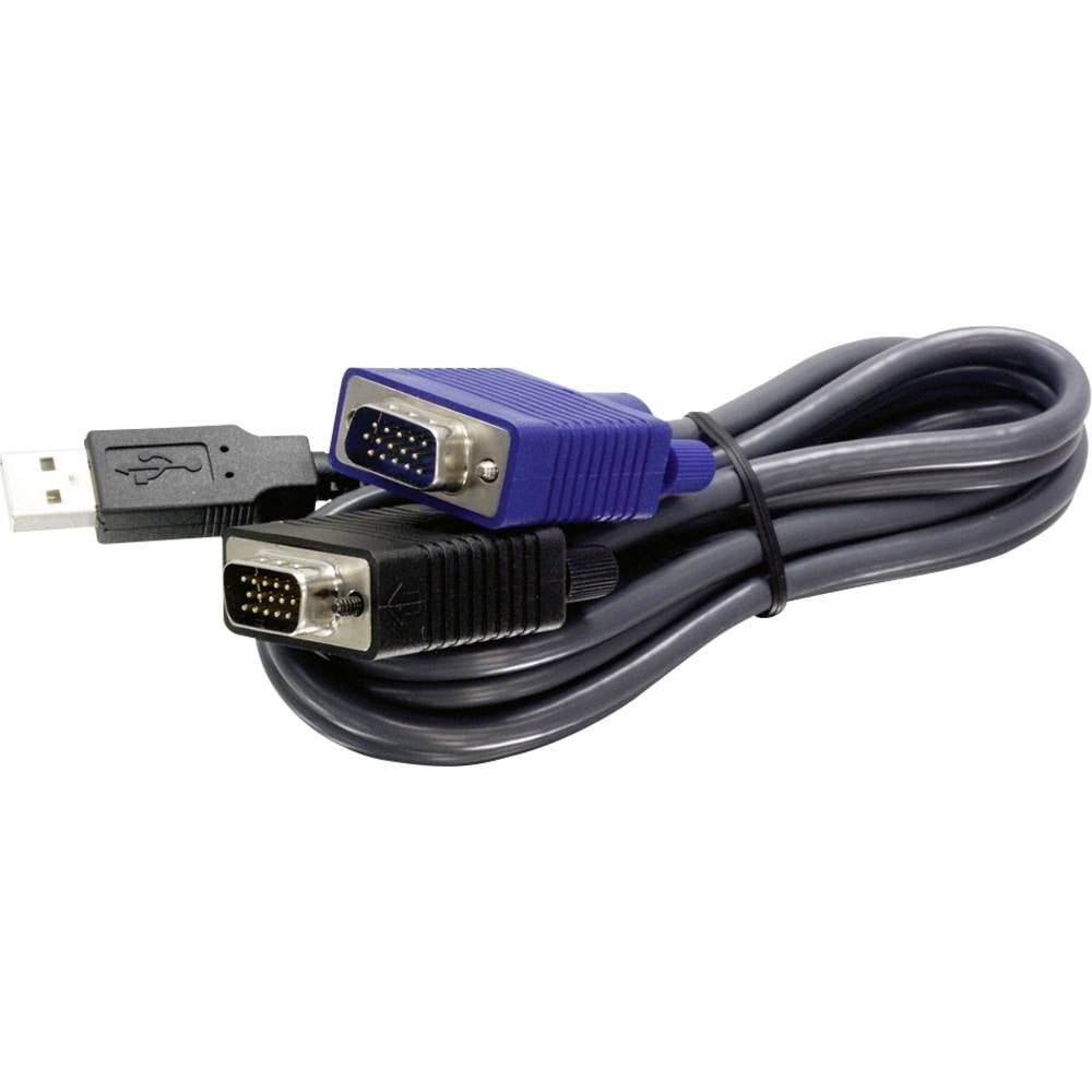 TrendNet KVM Adapter 4.5 m Zwart