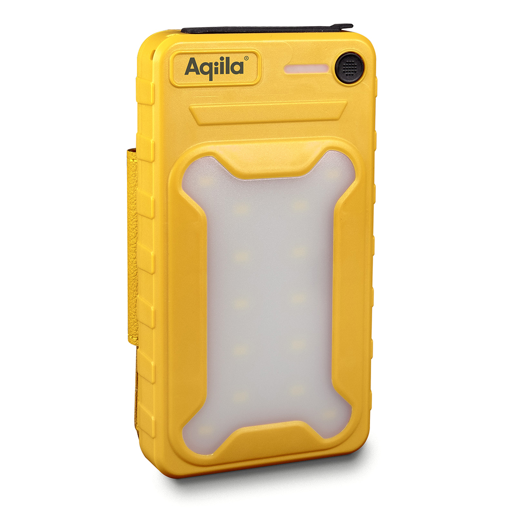 Aqiila Powerbird BS10 Solar Powerbank 10.000 mAh 20W geel