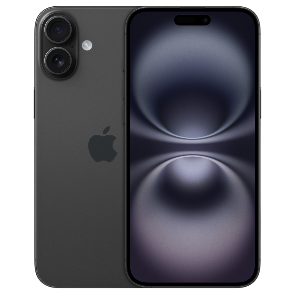 Refurbished iPhone 16 Plus 128 GB Zwart Gebruikt