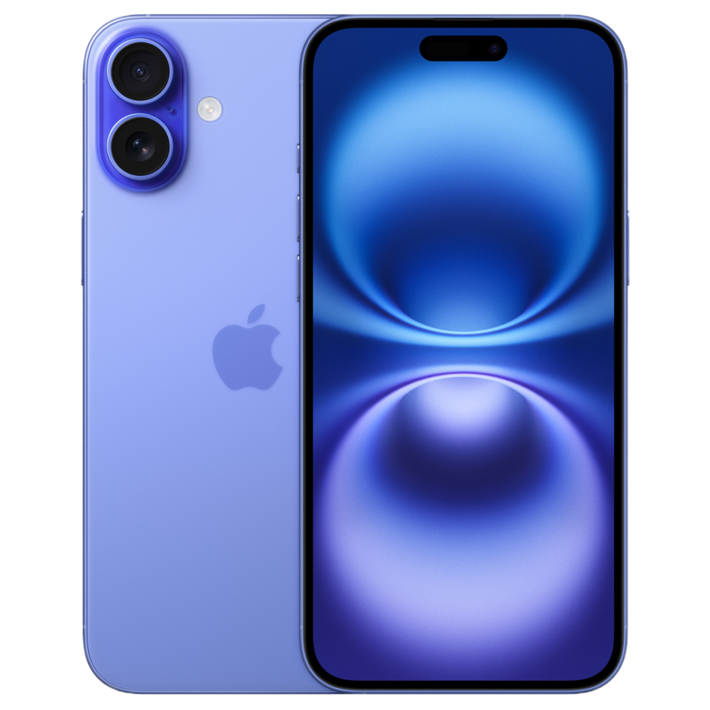 Refurbished iPhone 16 Plus 128 GB Blauw Gebruikt