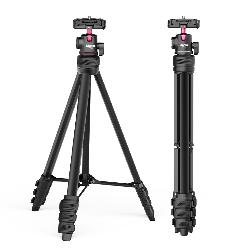 Ulanzi TT51 Statief 140cm ultra light met telefoonhouder